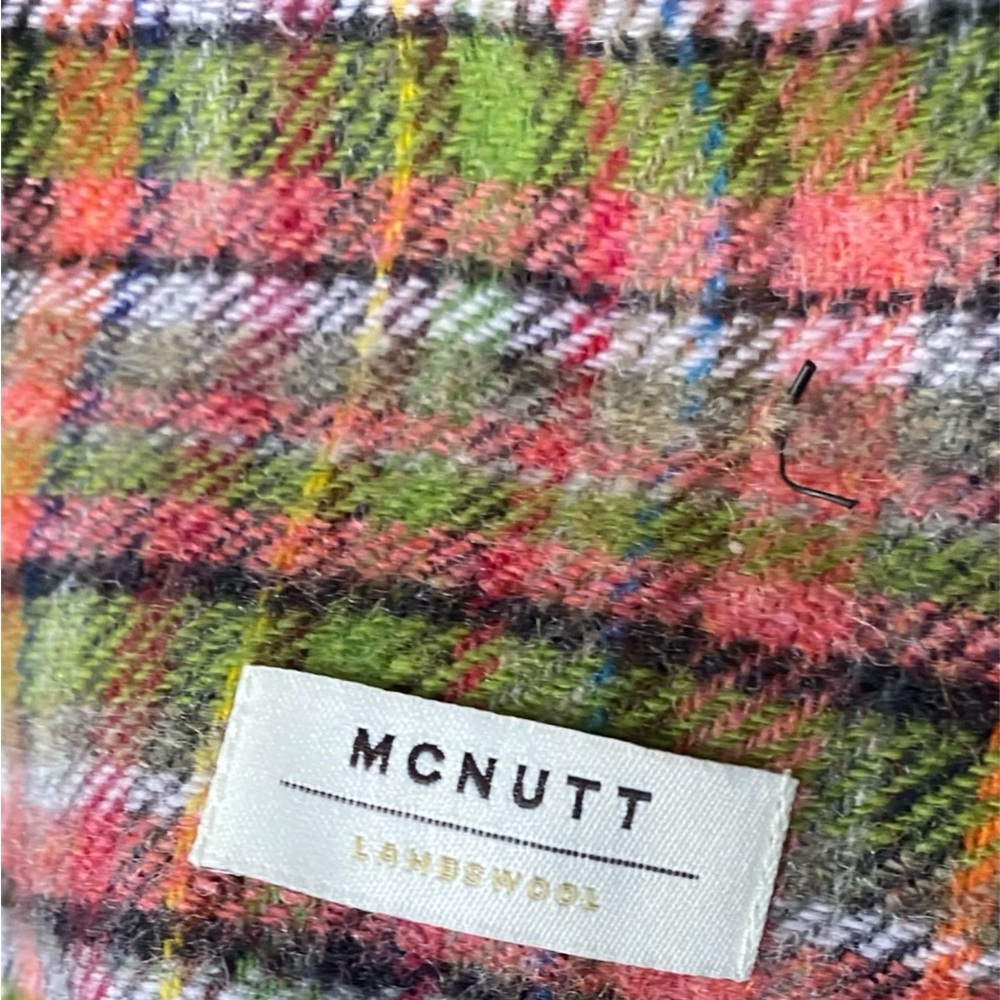 Women's Multicolor Wool Scarf